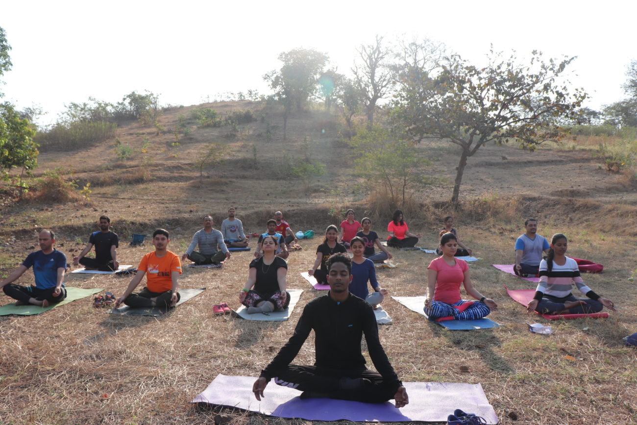 Yoga at Aarey